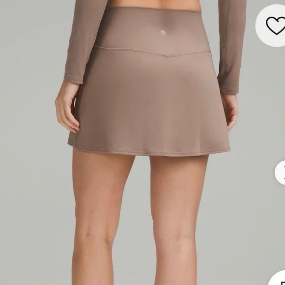 Lululemon SET Align Skort & Nulu Mesh-Back Baby Tee, Sz 2 SET - Picture 8 of 14